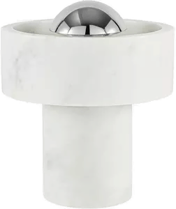 Tom Dixon Stone Portable bordlampe Silver
