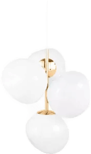 Tom Dixon Melt Chandelier mini 63,4 cm Opal-gold