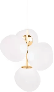 Tom Dixon Melt Chandelier small 103 cm Opal-gold
