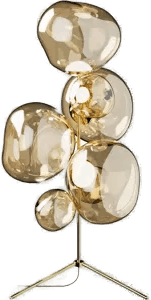 Tom Dixon Melt Chandelier 175 cm Gold