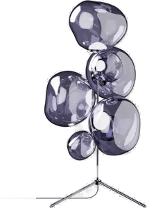 Tom Dixon Melt Chandelier 175 cm Smoke