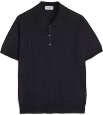 John Smedley Williams Merino/Cotton Polo