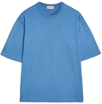 John Smedley Tindall T-Shirt Skye Blue