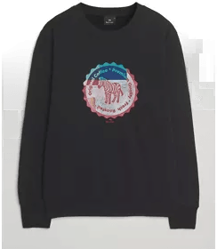 PS Paul Smith Zebra Sweatshirt Black