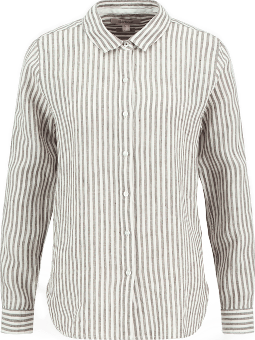 Barbour Marine Shirt Dusky Khaki Stripe