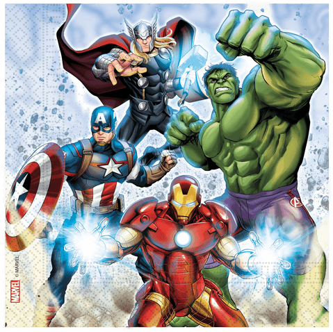 Globos Europe Servietter Avengers Infinity Stones 20-pakning