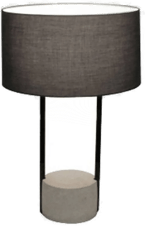 Viokef Bordlampe Allegro, grå