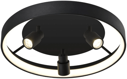 Viokef Denis LED-taklampe med 3 spotter