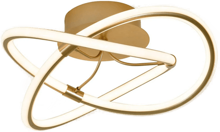 Viokef LED-taklampe Lorra, gull