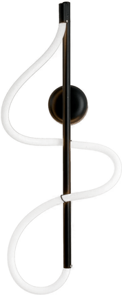 Viokef LED-vegglampe Annete, svart