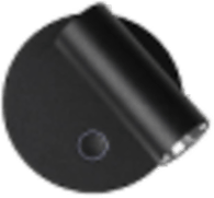 Viokef LED-vegglampe Tara, svart