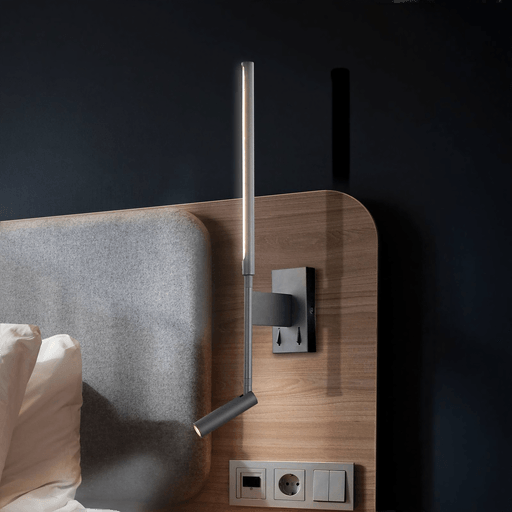 Viokef LED-vegglampe Nido, svart