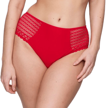 Primadonna Truser Twist Full Brief Rød