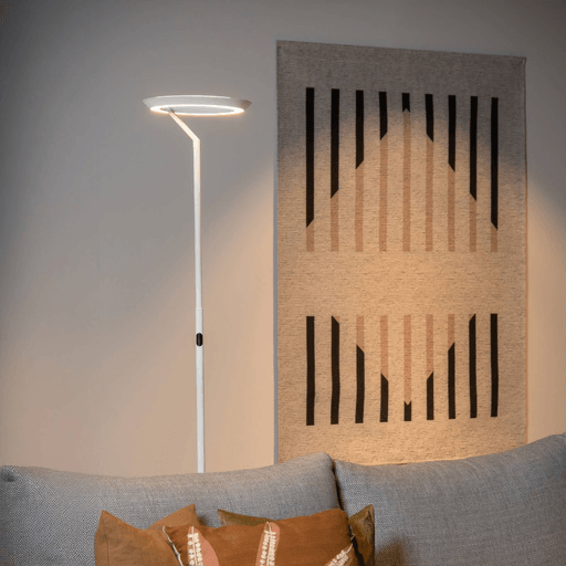 Lucide LED-gulvlampe Celeste, hvit