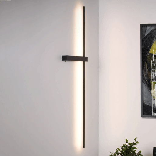 Lucide LED-vegglampe Segin 10W svart