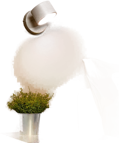 Lucide LED-vegglampe Gian, taupe