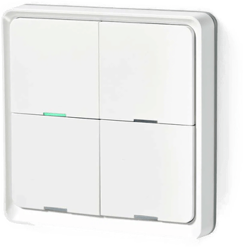 Nedis Smartlife Zigbee veggbryter 4 knapper