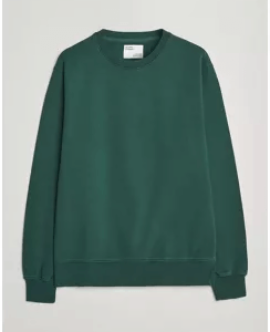 Colorful Standard Classic Organic Crew Neck Sweat Emerald Green