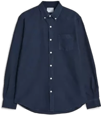 Colorful Standard Classic Oxford Skjorte Navy Blue