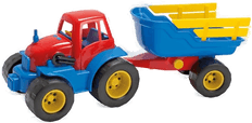 Dantoy Tractor with trailer 42 cm