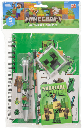 Stor Minecraft Skrivesett