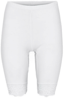 Decoy Capri Leggings Hvit Økologisk Bomull
