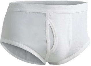 Jbs 6P Original Brief Hvit Small