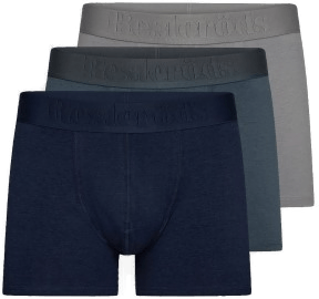 Resteröds 3P Gunnar Bamboo Blå/Grå