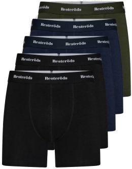 Resteröds Kalle Bamboo Boxer Svart/Grønn