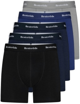 Resteröds Kalle Bamboo Boxer Svart/Blå