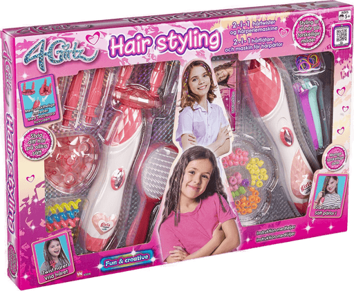 4Girlz 2 i 1 hårsett (63236)