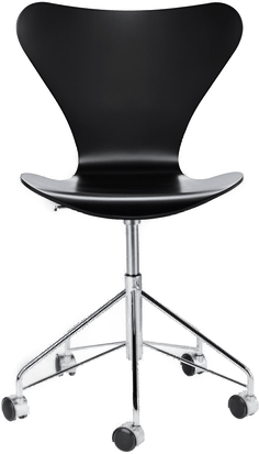 Fritz Hansen 3117 Sjuan, Svart