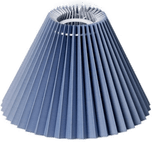 Nielsen_Light Plisségardin Emma 18 cm Blå