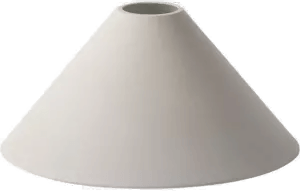 Ferm Living Collect lampeskjerm Cone lysegrå