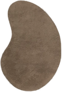 Ferm Living Forma ullteppe 103 x 155 cm Ash Brown