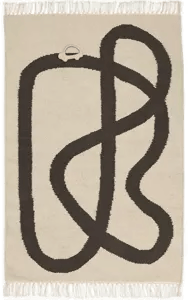 Ferm Living Lane teppe 70 x 105 cm