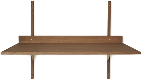 Ferm Living Sector skrivebord Smoked Oak/Brass