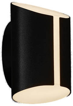 Nordlux Grip LED-vegglampe, svart