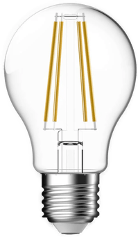 Nordlux LED-filamentpære E27 4,7 W 3-pakning