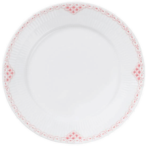Royal Copenhagen Coral Lace tallerken 22 cm