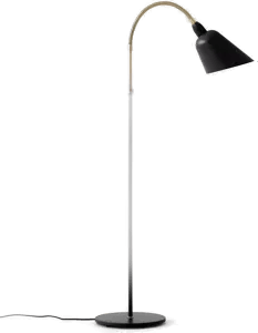 &Tradition Bellevue AJ7 gulvlampe svart/messing
