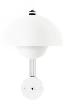 &Tradition Flowerpot VP8 vegglampe Matt White