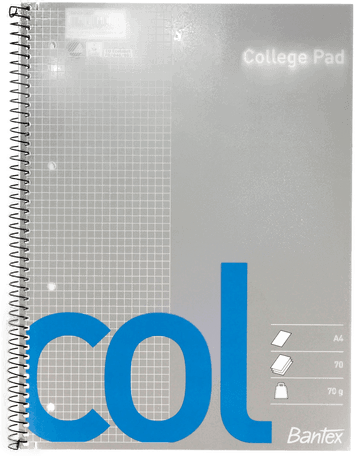 Bantex Rutet Notatblokk A4