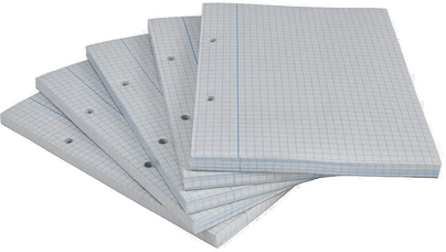 Bantex Standardblokk A5 Ruter 100 ark