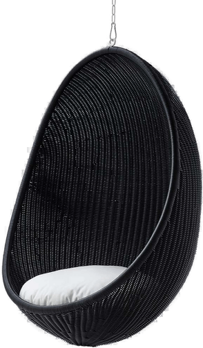 Sika Design Hanging Egg Chair Svart