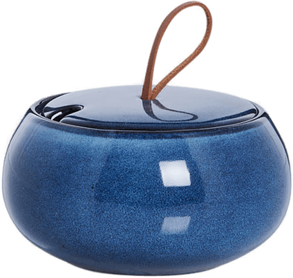 Lene Bjerre Amera sukkerskål Ø 13 cm Blue