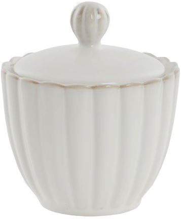 Lene Bjerre Camille sukkerskål Off White