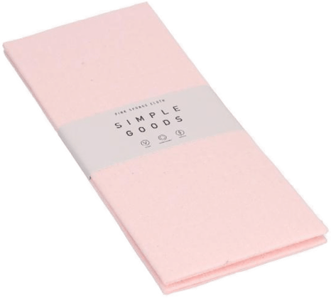 Simple Goods oppvaskklut 2 stk lys rosa