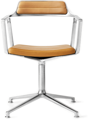 Vipp 452 kontorstol lær camel
