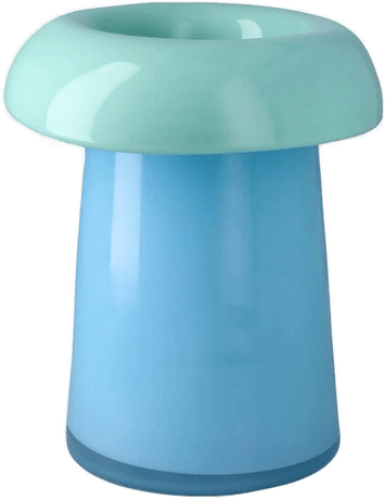 Holmegaard Soma vase 22,5 cm lys blå/aqua